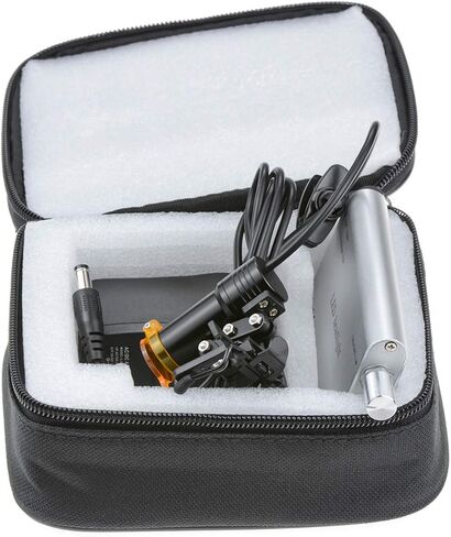 BONEW Head Lamp with Filter Clip-on Type for All Glasses + Cloth Bag DY-007 (Black) in Saudi Arabia