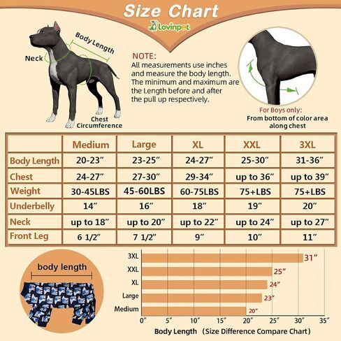 LovinPet Big Dog Pajamas, Post Surgery Onesie UV Protection, Blue Triangle Print, Lightweight Stretchy Big Dogs Pullover Shirt, Full Coverage Large Breed Dog Jammies, Pet PJ's/XL in Kuwait