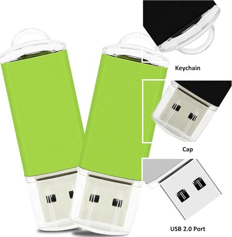 2GB USB Drive Thumb Drive USB 2.0 Flash Drive 1 Pack Fat Pendrive USB Memory Stick Jump Zip Drive USB Storage Metal USB Stick for Data Storage (Pink 2GB) in Kuwait