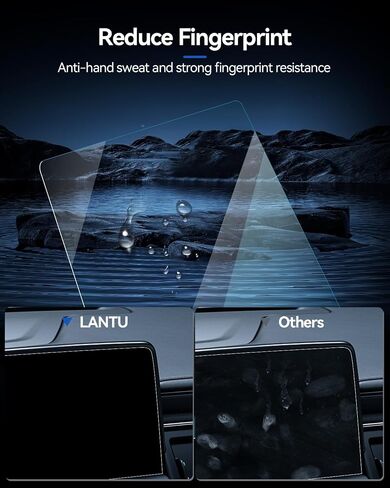 واقي شاشة السيارة لملحقات 2021 2022 2023 Chevy Tahoe Suburban & GMC Yukon لواقي شاشة ملاحة مقاس 10.2 بوصة + طبقة حماية لوحة القيادة مقاس 10.2 بوصة من الزجاج المقسى in Kuwait