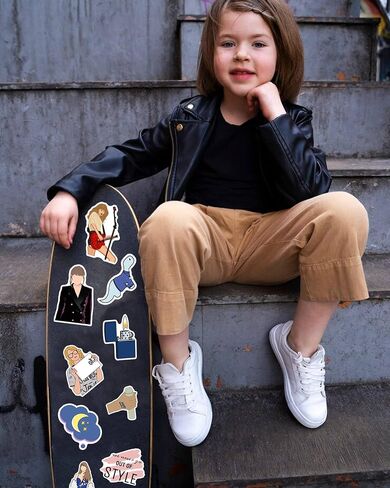 100PCS Music Stickers Sticker,Singer Ablum Stickers Waterproof Vinyl Sticker for Water Bottle Laptop Phone Skateboard Bike Party Favors in Saudi Arabia