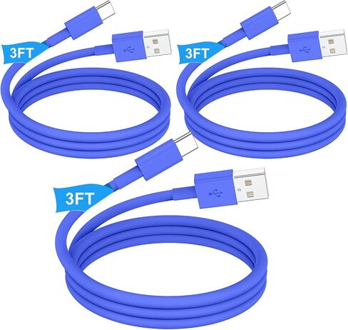 1.6 FT/3 FT/6 FT Car Carplay Cable for iPhone 15 iPhone 16 15 Pro Max 15 Plus Car Charger, USB C Cord for Car Charger Adapter, USB A to USB C Cable Charging for iPad 10th Gen,iPad Pro 12.9/11 - White in Saudi Arabia