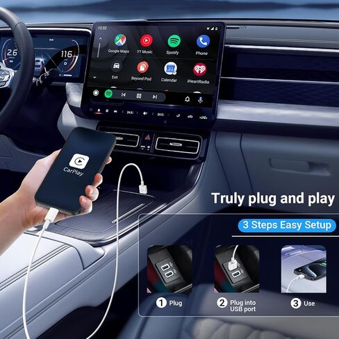 1.6 FT/3 FT/6 FT Car Carplay Cable for iPhone 15 iPhone 16 15 Pro Max 15 Plus Car Charger, USB C Cord for Car Charger Adapter, USB A to USB C Cable Charging for iPad 10th Gen,iPad Pro 12.9/11 - White in Saudi Arabia