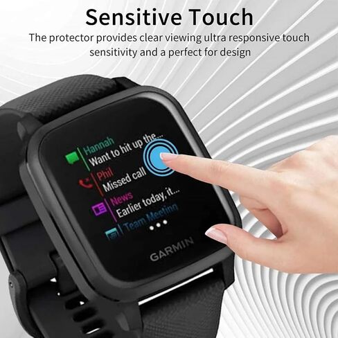 [5 Pack] Hydrogel Film Screen Protector for Garmin Forerunner 245 / Forerunner 245 Music, TPU [Clear HD] Self-Healing Soft Protective Film (Not Glass) in Saudi Arabia