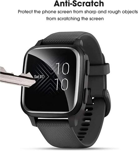 [5 Pack] Hydrogel Film Screen Protector for Garmin Forerunner 245 / Forerunner 245 Music, TPU [Clear HD] Self-Healing Soft Protective Film (Not Glass) in Saudi Arabia