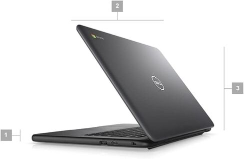 لاب توب ديل كروم بوك 3400 | 14 بوصة 1366x768 HD | Celeron - محرك الأقراص الصلبة N4000-32GB SSD - ذاكرة الوصول العشوائي 4 جيجابايت | 2 نواة @ 2.6 جيجا هرتز Chrome OS أسود (متجدد) in Saudi Arabia