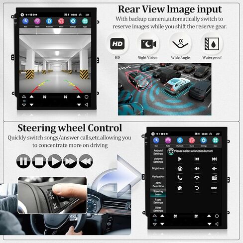 [4+64G] ستيريو سيارة 8-Core Android 13 لسيارة Subaru Outback Legacy 2010-2014 مع Carplay&Android Auto، راديو سيارة بشاشة تعمل باللمس 9.7 بوصة مع GPS WiFi Bluetooth FM/RDS SWC Dual USB/AUX-in+كاميرا احتياطية in Saudi Arabia