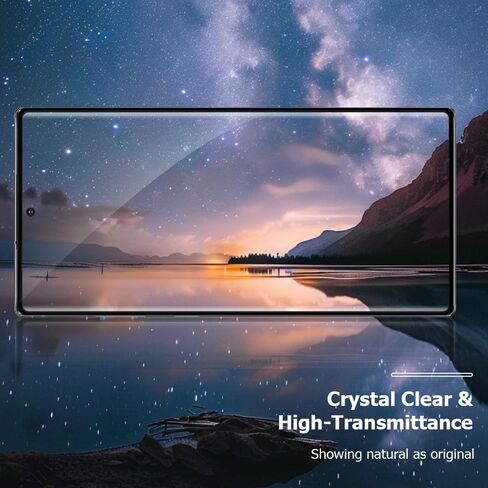 3 عبوات من واقي الشاشة الزجاجي المقوى لهاتف Galaxy Note 10، 2Pakc فيلم عدسة الكاميرا 9H صلابة ثلاثية الأبعاد حافظة تغطية كاملة متوافقة مع بصمة الموجات فوق الصوتية لهاتف Samsung Galaxy Note 10 (6.3 بوصة) in Saudi Arabia