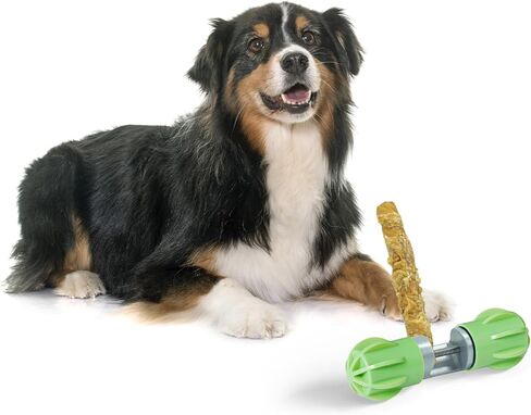 بولت ستيك بولت للكلاب، حامل مكافآت الكلاب، تمسك حتى آخر قضمة - ثابت بشكل آمن للمساعدة في منع الاختناق، جهاز أمان للكلاب - غطاء من السيليكون لحماية الأرضية وتقليل الضوضاء (وردي) in Kuwait