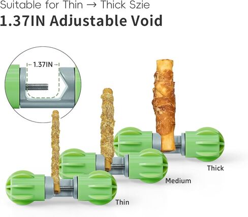 بولت ستيك بولت للكلاب، حامل مكافآت الكلاب، تمسك حتى آخر قضمة - ثابت بشكل آمن للمساعدة في منع الاختناق، جهاز أمان للكلاب - غطاء من السيليكون لحماية الأرضية وتقليل الضوضاء (وردي) in Kuwait