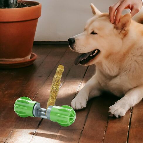 بولت ستيك بولت للكلاب، حامل مكافآت الكلاب، تمسك حتى آخر قضمة - ثابت بشكل آمن للمساعدة في منع الاختناق، جهاز أمان للكلاب - غطاء من السيليكون لحماية الأرضية وتقليل الضوضاء (وردي) in Kuwait