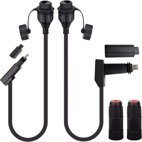 محولات كابل Starlink Gen 2 SPX إلى RJ45: استبدال إصلاح تمديد كابل SPX إلى RJ45 المقاوم للماء لطبق Starlink المشغل V2 وجهاز التوجيه (عبوتان) in Saudi Arabia
