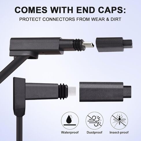 محولات كابل Starlink Gen 2 SPX إلى RJ45: استبدال إصلاح تمديد كابل SPX إلى RJ45 المقاوم للماء لطبق Starlink المشغل V2 وجهاز التوجيه (عبوتان) in Saudi Arabia