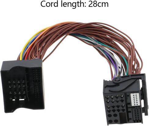 1:1 Most Quadlock to Quadlock Extension Plug Cable Adapter Cord Length 28cm Compatible with Audi Compatible with BMW Compatible with Ford in Saudi Arabia