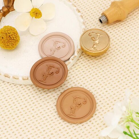 Alphabet Wax Stamps V Removable Wooden Handle Wax Stamp Retro Wax Seal Stamps Beautiful Wax Stamp Seal Make Envelopes Wedding Invitations Postcards Invitations Christmas Wax Seal Stamp in Kuwait