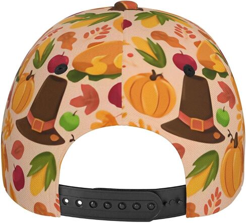 Funny Thanksgiving Hats Women Men Fashion Baseball Cap Adjustable Strapback Hat Fall Pumpkin Hat Visor Sports Hat in Saudi Arabia