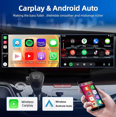 UNITOPSCI 2G+64G Android 13 Car Stereo Radio for KIA Cerato K3 Forte 2013-2018 Wireless Apple CarPlay Android Auto, 9 Inch Touchscreen HiFi Bluetooth GPS Navigation FM/RDS WiFi SWC Backup Camera Mic in Saudi Arabia