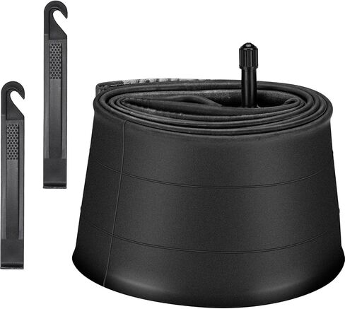 Inner Tube: 26x1.95 Inch 2-Pack Electric Bike Tubes AV 35mm Schrader Valve, Premium Butyl Rubber Puncture Resistant Replacement Tubes with 2 Tire Levers in Saudi Arabia