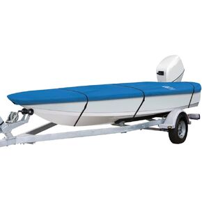 Classic Accessories Stellex All Seasons Boat Cover, Fits Boats 17' - 19' L x 102" W, Trailerable Boat Cover with Polyester Fade-Resistant Fabric, Model D