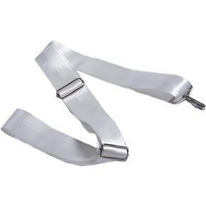 Gloperti Tennis Net Center Strap - Regulation Nylon Net Adjuster with Metal Hook for Public Court