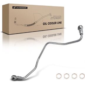 A-Premium Turbo Turbocharger Oil Pressure Hose Line Compatible with Mini Cooper 2007-2015 Cooper Countryman 2011-2018 Cooper Paceman 2013-2016