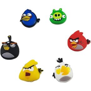 Tennis Vibration Dampener Funny Emoji 6 Pack!