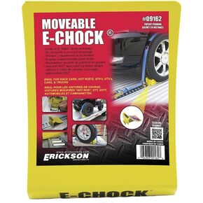 Erickson 09162 E-Track Moveable Wheel Chock,1 pk
