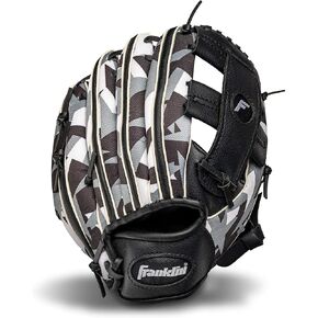 Franklin Sports Kids Baseball + Tball Glove - RTP Youth Baseball Glove - Boys + Girls Teeball, Youth Baseball Glove