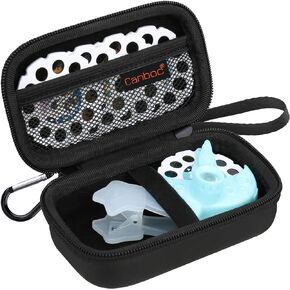 Canboc Carrying Case Compatible with Moonlite Mini Projector, Storybook Projector Storage Bag, Mesh Pocket fit Story Reels, Back (Case Only)