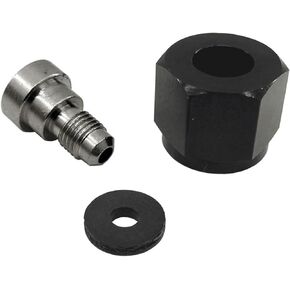 Nitrous Express 11713 D-4 Bottle Nipple and Nut for CO2 Valve