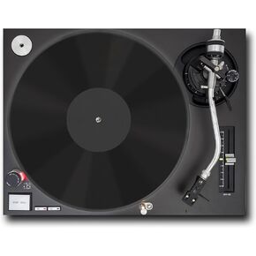 Acrylic Turntable Mat - Turntable Slipmat for Vinyl LP Record Players - Improves Sound Quality & Provides Tighter Bass - Anti Static Record Player Mat