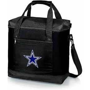 PICNIC TIME NFL Dallas Cowboys Montero Tote Cooler Bag - Soft Cooler Bag - Picnic Tote, (Black) (604-00-179-094-2), One Size