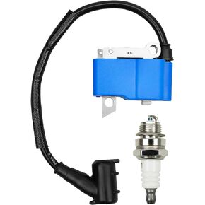 Ignition Coil with Spark Plug Replace A411001340 CA10036 83GD Fit for Echo CS-590 CS-610 CS-620 Chainsaws