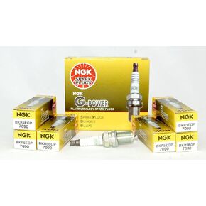 NGK 7090 G-Power Platinum Spark Plugs BKR5EGP - 6 PCSNEW