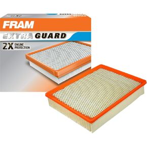 FRAM Extra Guard CA8756 Replacement Engine Air Filter for Select Cadillac, Chevrolet and GMC Models, Provides Up to 12 Months or 12,000 Miles Filter Protection