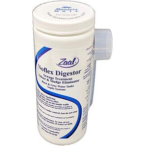 Zaal NoFlex Digestor Boat and RV Sewage Treatment | Liquifies and Removes Sludge, BuildUps, Neutralizes Bad Odors, Eliminates Waste | No Harsh Chemicals, Leaves Septic Tank Clean, Healthy and Odorless in Saudi Arabia