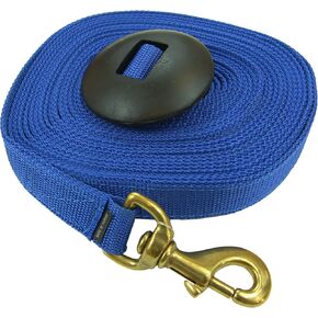 Lunge Line with Rubber Stopper 25' - Solid Brass Snap, Precision Equestrian Training and Exercise, Essential for Maximum Control in Kuwait