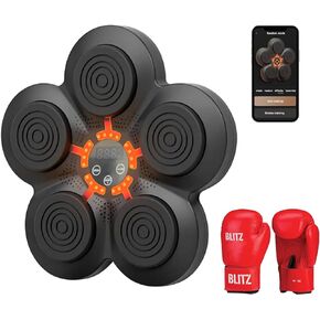 Fourmor Music Boxing Machine- Smart Boxing Equipment with a Three-Layer Shock Absorption Configuration, Enjoy The Pressure Release, Boxing Equipment for Adults and Kids Hand Eye Coordination Training in Saudi Arabia