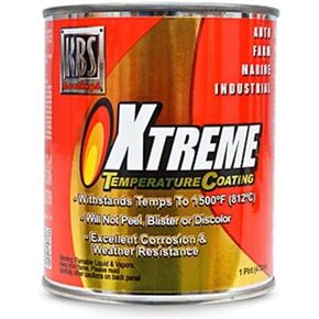 KBS Coatings 65304 Xtreme Temp Coating (XTC) 1 Pint Can Clear