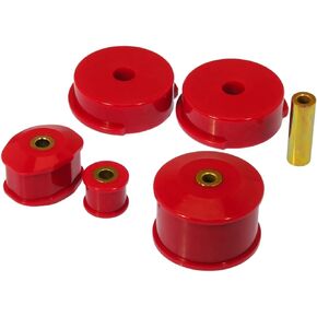 Prothane (14-1901) 91-99 Nissan Sentra 4 Mount Kit - Red