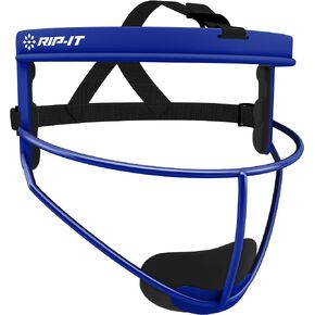 RIP-IT Defense Pro Softball Face Mask | Lightweight Protective Softball Fielder's Mask