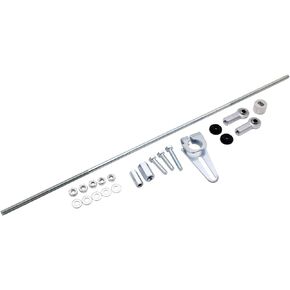1 SET billet aluminum,Adjustable Column Shift Linkage Kit Fits for GM transmissions TH200, TH350, TH400, TH700R4, 4L60, 4L60E, 4L80E