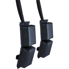 Extreme Max 3006.7270 BoatTector PWC Contour Fender مع مجموعة خطاف وحزام مع أشرطة قابلة للتعديل لسهولة التركيب الآمن - عبوتان