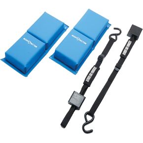 Extreme Max 3006.7270 BoatTector PWC Contour Fender with Hook & Strap Set with Adjustable Straps for Easy Secure Installation - 2-Pack in Kuwait