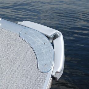 Taylor Made Pontoon Corner-Gard Boat Fender, 3" W x 12" L, PVC Construction Provides Cushioned Protection When Docking, Mounts Over Factory Aluminum Corner, Includes Fasteners – 31038