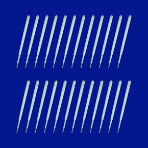 24 Pcs Ballpoint Pen Refills 1.0 mm Point Blue Ink