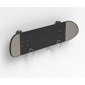 WANLIAN Skateboard Wall Mount Display Rack Skateboard Wall Rack Display Rack Hanger Rack Skateboard Wall Mount Bracket Deck Rack