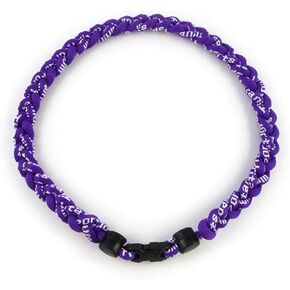 MapofBeauty 18" One Colors Fashion Three Braided Rope Tornado Necklace