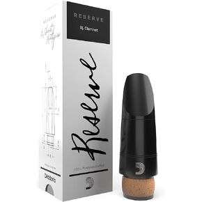 D’Addario Woodwinds Reserve Bb Clarinet Mouthpiece, X0 (MCR-X0)