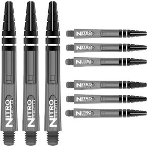 RED DRAGON Nitrotech Short Stems - 3 Sets per Pack (9 Stems in Total)